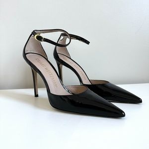Stuart 100 Leather D’orsay Pumps